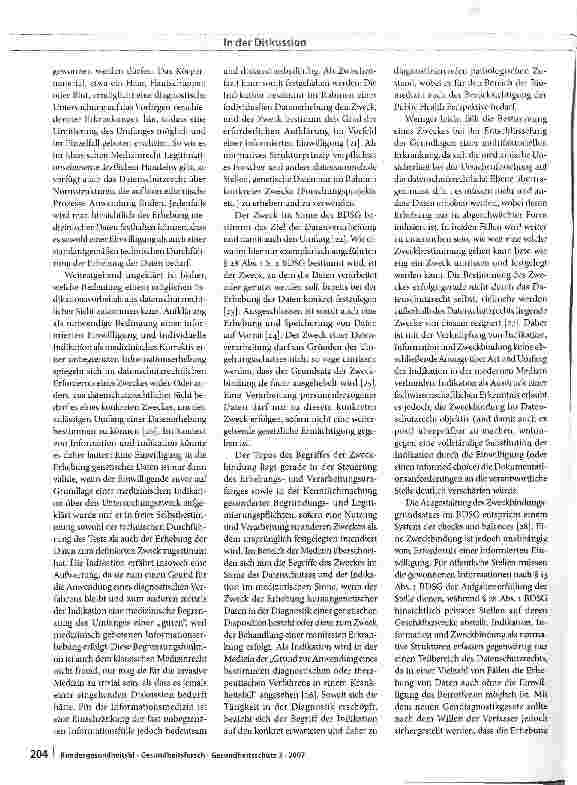 Vorschauseite 5: Genetische (Individual- ) Informationen aus Sicht des Datenschutzrechts