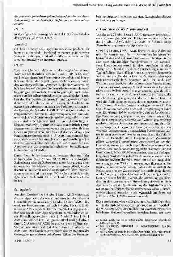 Vorschauseite 5: Herstellung von Arzneimitteln in der Apotheke1