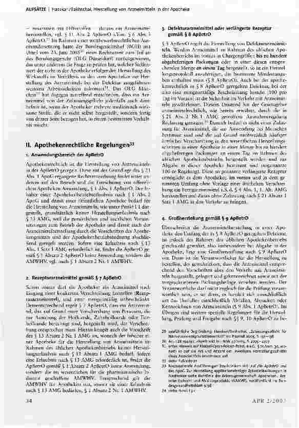 Vorschauseite 6: Herstellung von Arzneimitteln in der Apotheke1