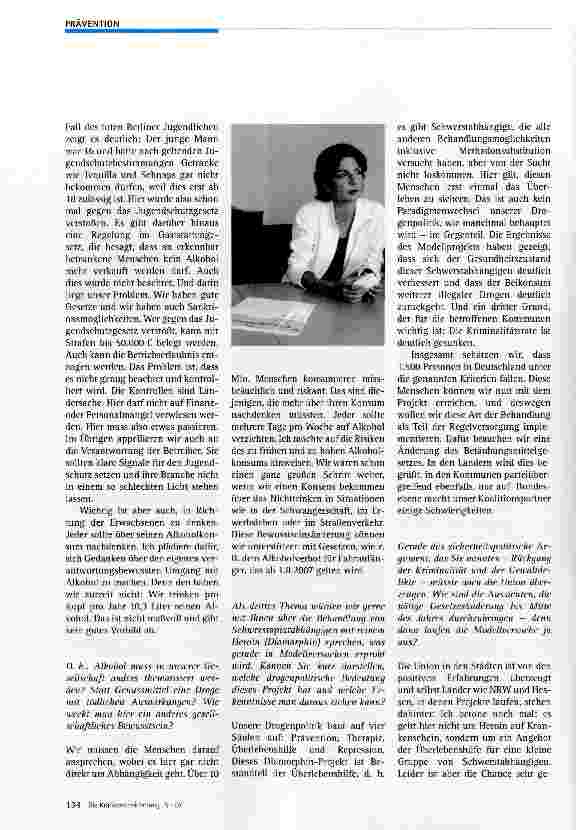 Vorschauseite 3: Mein Amt wird wohl leider nie überflüssig.