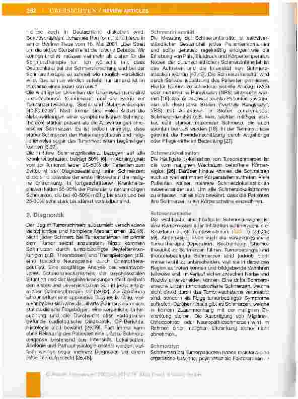 Vorschauseite 2: Tumorschmerztherapie - ein Update