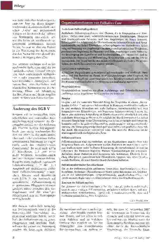 Vorschauseite 3: Palliative CareSchwerstkranke und sterbende Menschen würdevoll begleiten