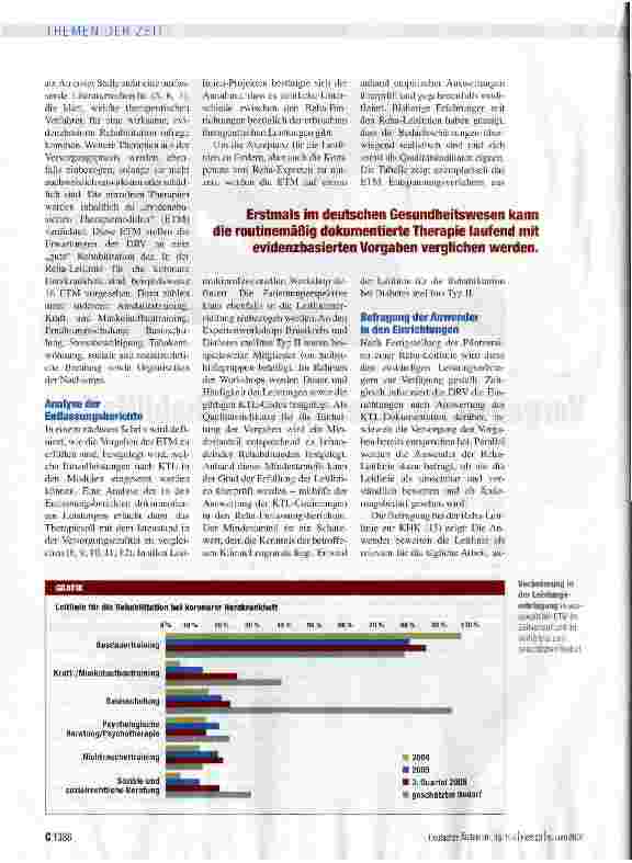 Vorschauseite 2: Vorgaben für eine gute Rehabilitation