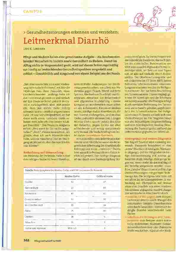 Vorschauseite 1: Leitmerkmal Diarrhö