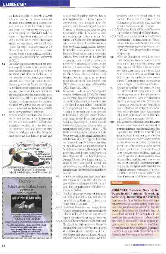 Vorschauseite 3: Ernährung von Säuglingen und Kleinkindern: Empfehlungen für die Europäische Union - Teil 3