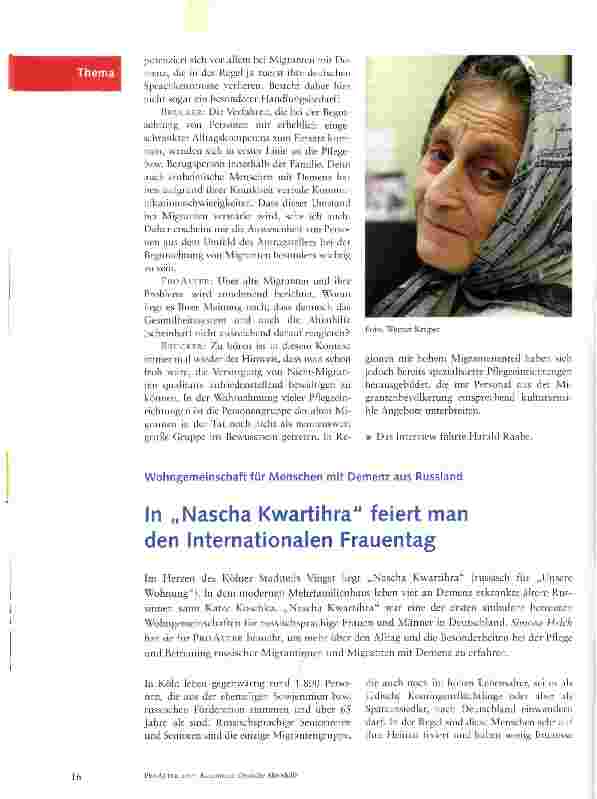 Vorschauseite 2: Umfassende Beratung von Migranten würde Zeitrahmen sprengen