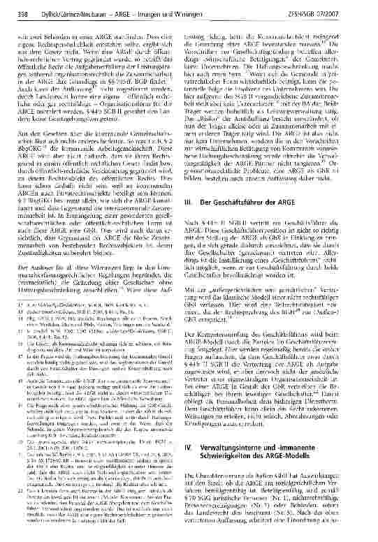 Vorschauseite 2: ARGE - Irrungen und Wirrungen