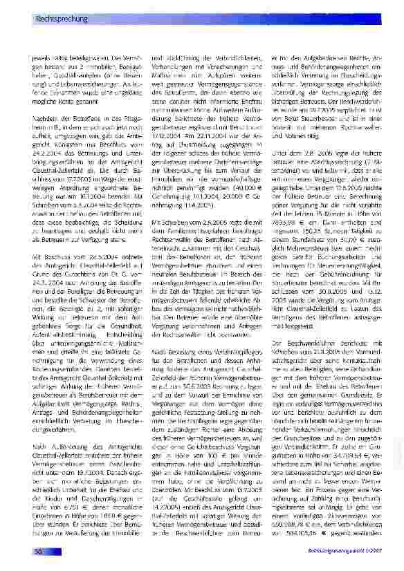 Vorschauseite 2: Vergütungsregelung für Vermögende ist verfassungswidrig