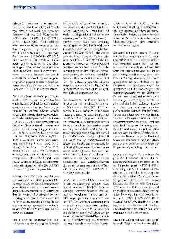 Vorschauseite 6: Vergütungsregelung für Vermögende ist verfassungswidrig