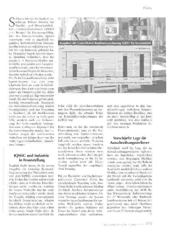 Vorschauseite 2: Pharmaindustrie darf neue Hoffnung schöpfen