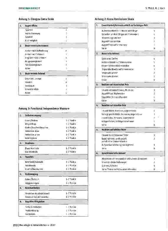 Vorschauseite 6: Rehabilitative Behandlung bei Schädel-Hirn-Trauma