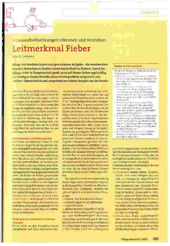 Vorschauseite 1: Leitmerkmal Fieber