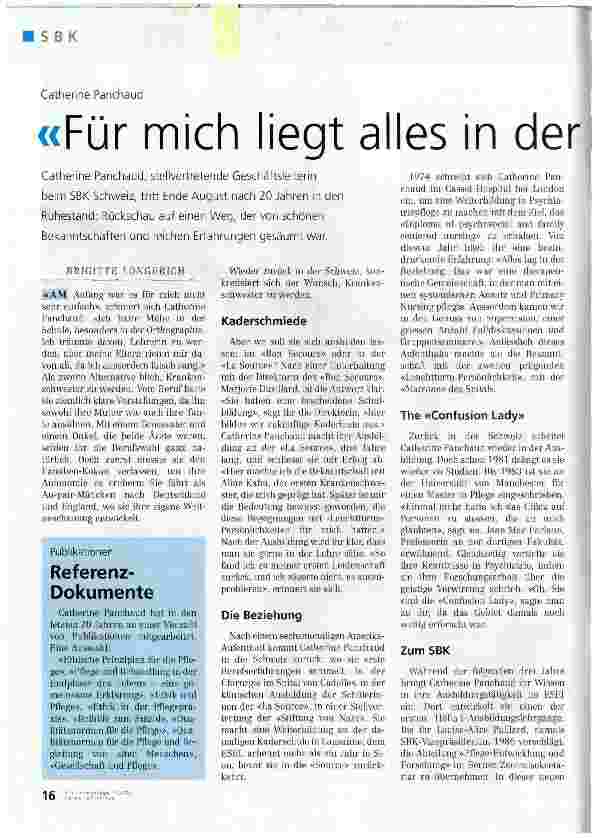 Vorschauseite 1: Für mich liegt alles in der Kunst der Nuance
