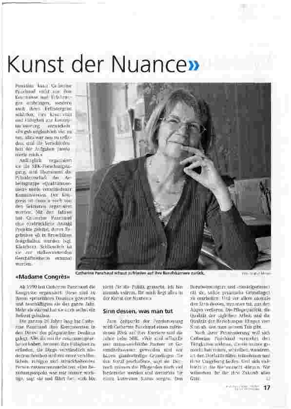 Vorschauseite 2: Für mich liegt alles in der Kunst der Nuance