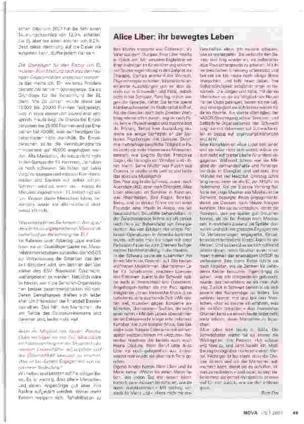 Vorschauseite 2: Die Schwächsten sind ihr am wichtigsten