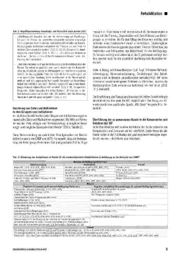 Vorschauseite 5: Leistungsbeschreibungen für die Ergotherapie in der ambulanten Rehabilitation nach ICF