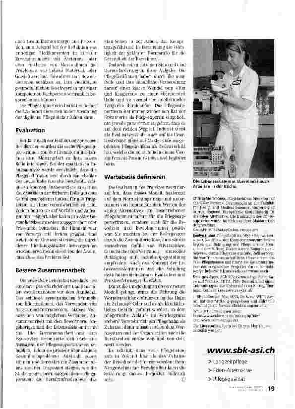 Vorschauseite 4: Bedarf nach Entflechtung und neuen Berufsrollen