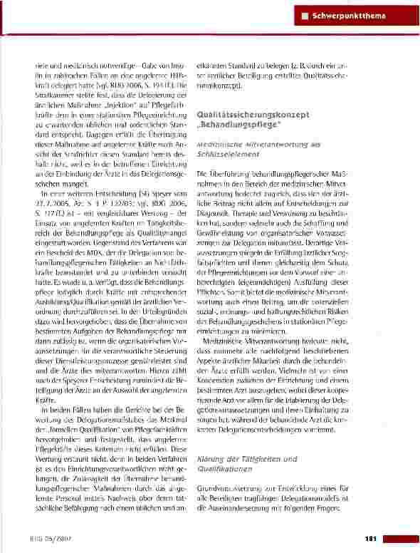 Vorschauseite 4: Neuverteilung der Aufgaben im Gesundheitswesen - Chancen und Risiken für die Pflege