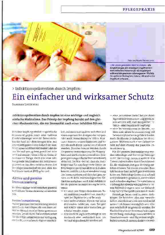 Vorschauseite 1: Ein einfacher und wirksamer Schutz