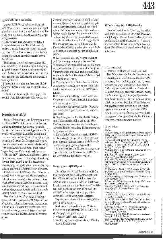 Vorschauseite 5: AIDS in der Altenpflege