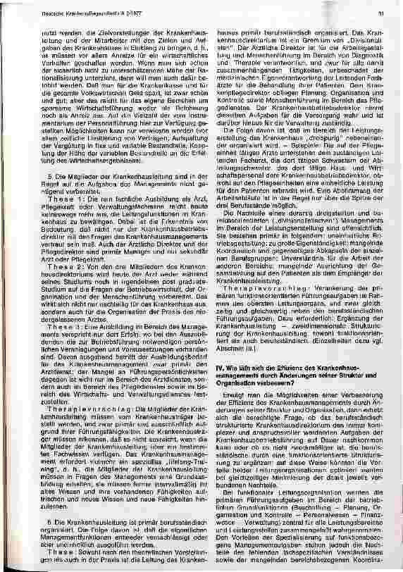 Vorschauseite 6: Management im Krankenhausbetrieb