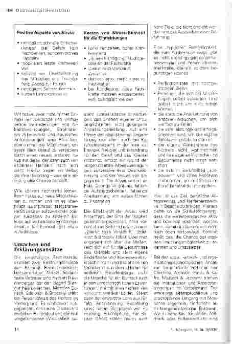 Vorschauseite 3: Raus aus der Sackgasse!