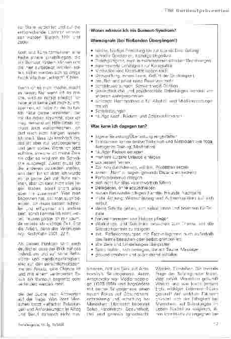 Vorschauseite 6: Raus aus der Sackgasse!