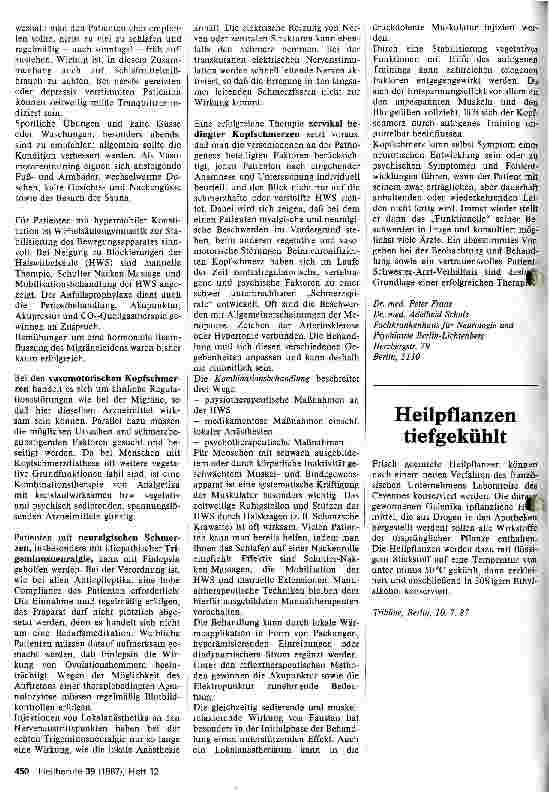 Vorschauseite 4: Symptomatologie, Differentialdiagnose und Therapie ausgewählter Kopfschmerzsyndrome