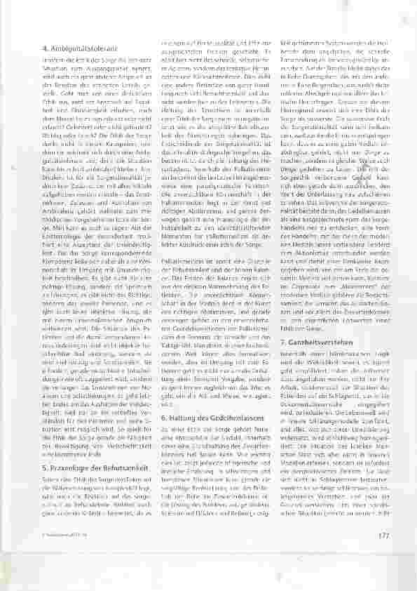 Vorschauseite 3: Sorgerationalität als identitätsstiftendes Moment der Palliativmedizin