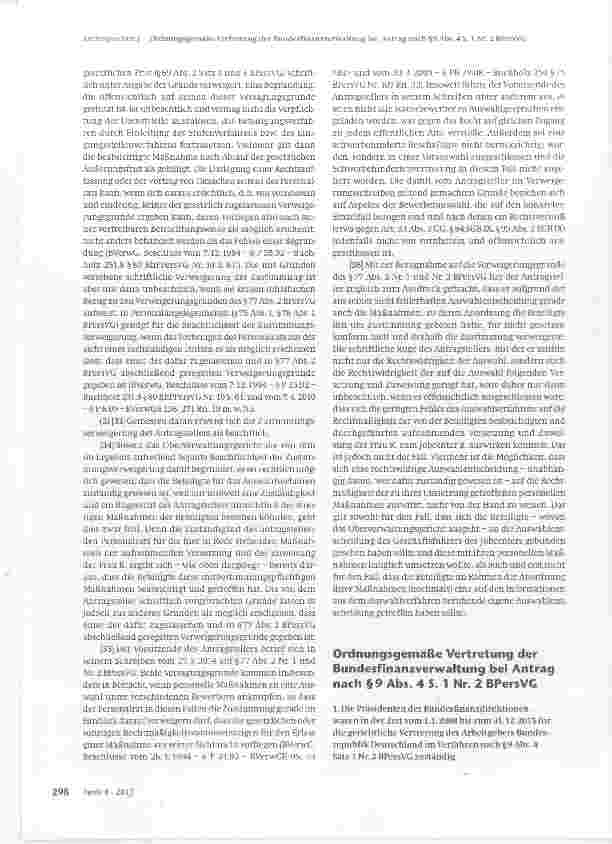 Vorschauseite 4: Zuständigkeit von Dienststellenleiter und Personalrat