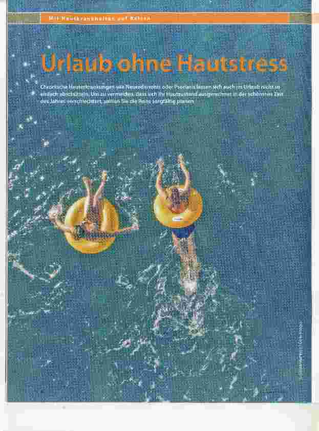 Vorschauseite 1: Urlaub ohne Hautstress