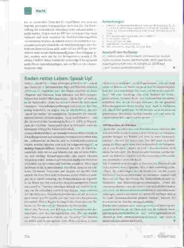 Vorschauseite 4: Beitragsfreiheit für Notärzte nur bei Neuverträgen möglich