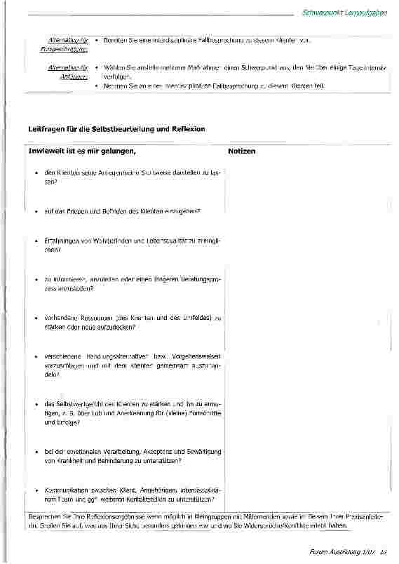 Vorschauseite 2: Einen Menschen im Rehabilitationsprozess unterstützen