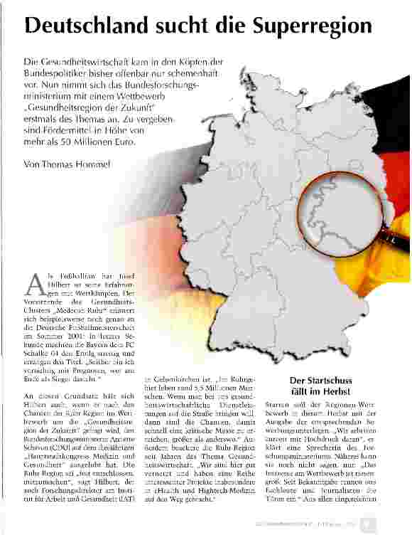 Vorschauseite 1: Deutschland sucht die Superregion