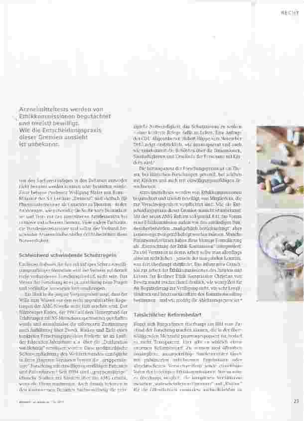 Vorschauseite 3: Grenzverschiebungen: Die Probandenverfügung