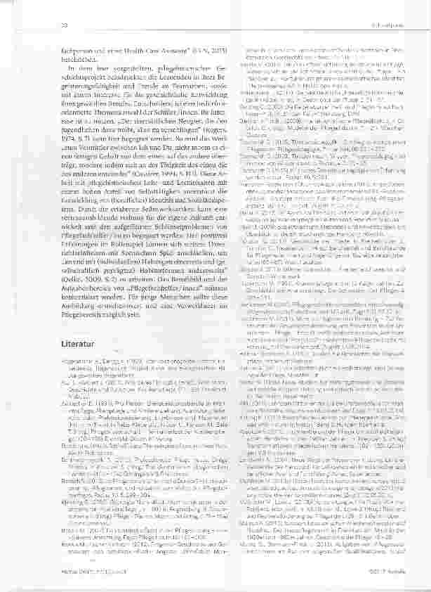 Vorschauseite 6: Bitte nur anund zupacken, mehr wollen wir nicht! Pflegehistorische Lehrund Lerninhaite in der Ausbildung von Pflegefach belfern in Bayern