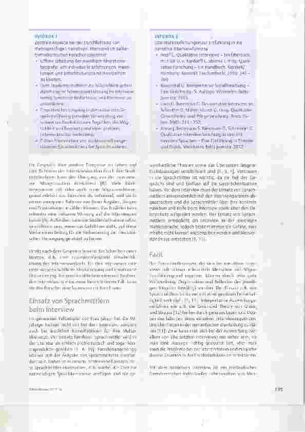 Vorschauseite 3: Narrative Interviews mit Menschen mit Migrationshintergrund im palliativen Forschungskontext