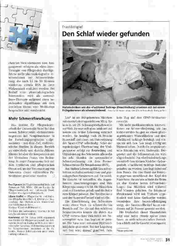 Vorschauseite 2: Gezielte Schmerzlinderung bei Neugeborenen