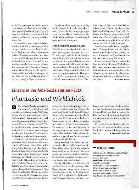 Vorschauseite 2: Treffpunkt Sozialstation