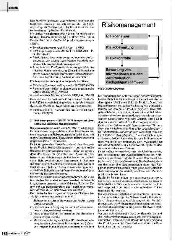 Vorschauseite 4: MPG und Schutz vor elektronischen Viren