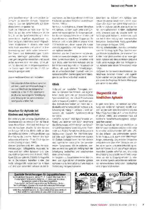 Vorschauseite 2: Kinder und Jugendliche mit Aphasie