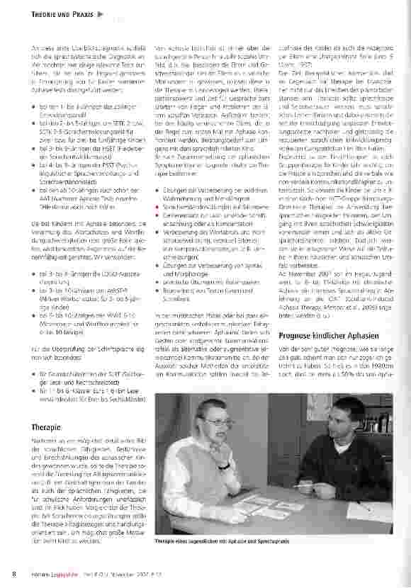 Vorschauseite 3: Kinder und Jugendliche mit Aphasie