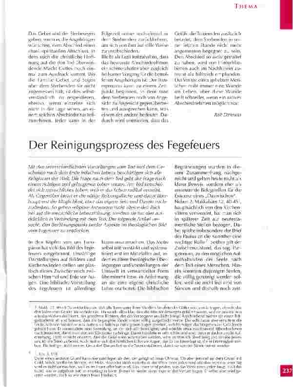 Vorschauseite 4: Aspekte des Abschiednehmens
