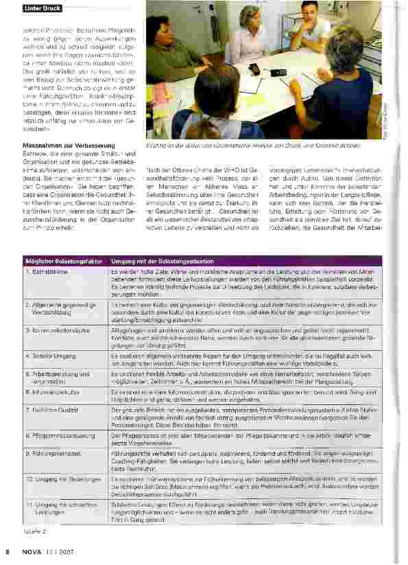 Vorschauseite 3: Gesunde Organisationen