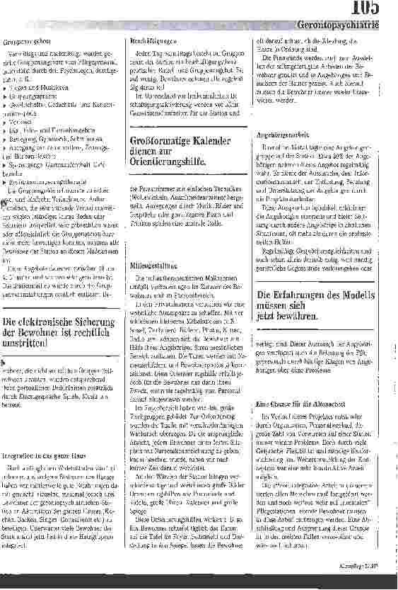 Vorschauseite 3: Individuelle Betreuungsprogramme