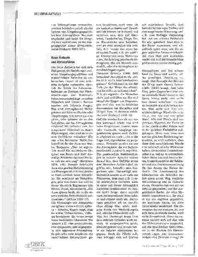 Vorschauseite 2: Atmosphären gestalten Pflege oder umgekehrt?