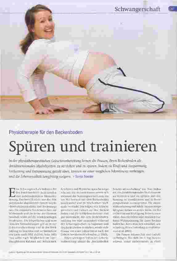 Vorschauseite 1: Spüren und trainieren