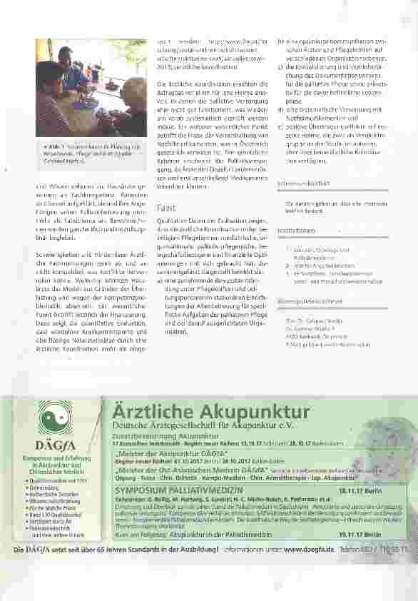 Vorschauseite 2: Das Vorarlberger Modellprojekt „Ärztliche Koordination im Pflegeheim* qualitative Analyse
