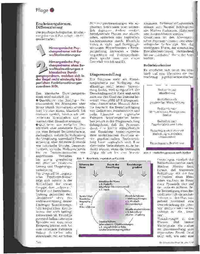 Vorschauseite 2: Menschen im hirnorganischen Psychosyndrom
