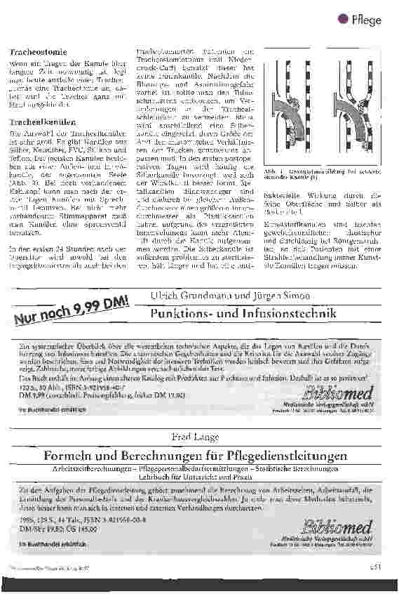 Vorschauseite 2: Komplikationen und Notfallsituationen bei tracheotomierten Patienten